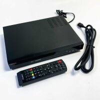 1080P HD Blu-ray player for TV (without original packaging, no RCA cable), compact Bluray player/DVD player with HDMI/coaxial/AV port, supports USB input, Blu-ray region B/2, 1-6 DVD regions