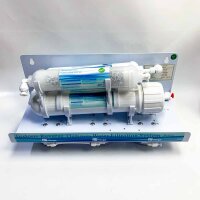 Geekpure 6-stage reverse osmosis drinking water filter system with alkaline pH+ remineralization filter -75GPD