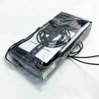 Mikeru Moderne LED-Pendelleuchte 100cm, LED Wave Hängeleuchte Esstisch Schwarzes Dimmbares Esszimmerlicht mit Fernbedienung 10% bis 100% Helligkeit Einstellbar 3000K/4500K/6500K, Schwarz