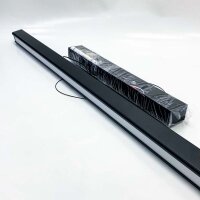 Mikeru 100CM Pendant Light Dining Table, Modern Linear Dining Pendant Light LED with 10%-100% Dimmable Dining Room Lights Ceiling 3000K/4500K/6500K 3 Colors for Dining Room, Living Room