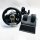 PXN V3II Simulieren Racing Wheel Gaming Lenkrad 180° für PS3/PS4, Xbox One, Xbox Series, N-Switch und PC, Schaltwippen und Schaltknüppel, dosierbare Pedale, schwarz
