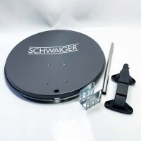 SCHWAIGER SAT-Anlage Satelliten-Set...