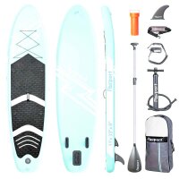 FBSPORT Inflatable SUP Board, 15cm Thick Stand Up Paddle...