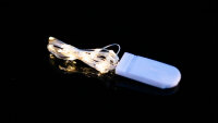 LED String Lights, 10pcs 2M 20 LEDs Battery Operated Fairy String Lights for Party Christmas Home Room Wedding Garden Halloween Decoration IP65 Waterproof Warm White