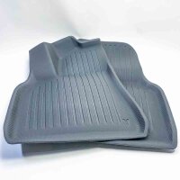 D1M MOTOX floor mats for 2020-2022-2023 Tesla Model Y floor mats, Model Y accessories car all-weather floor mat 3D floor mats car rubber mat car carpet XPE waterproof car mat (striped)