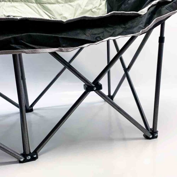 KingCamp Doppelter Campingstuhl faltbar bequem Camping Stuh gepol