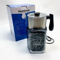 Homtone 5-in-1 Electric Milk Frother, 600ml Induction...