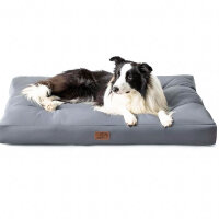 Bedsure Hundekissen waschbar - wasserdichtes Hundebett...