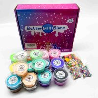 Fluffy Slime Set for Kids with Butter Slime in 28 Colors,...