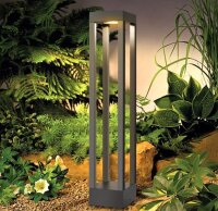 ledmo LED path lights outdoor 9W bollard light 3000K path...