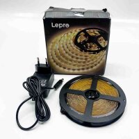 Lepro PR410088-WW-EU LED-RGB-Streifenlichter, 24 W, 600...