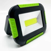 LE LED Akku Strahler, Campinglampe Tragbar, 10W 1000 Lumen Superhell Wiederaufladbare Suchscheinwerfer, Dimmbar Notfallleuchte mit 3 Lichtmodi für Stromausfällen, Camping usw.