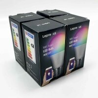 Lepro LE 4x Wifi Smart LED Glühbrine A60 E27, 806...