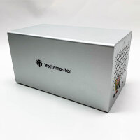 Yottamaster 4 Bay RAID hard drive enclosure, aluminum...