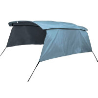 X AUTOHAUX Polyester Bimini Top Canvas Cover 600D Gray...