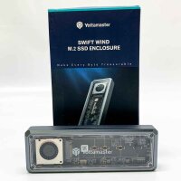 Yottamaster NVMe M.2 SSD Enclosure 40Gbps, Aluminum USB4...