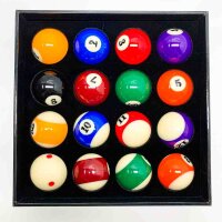 ELITER SPORTS ® - Complete set of American billiard...