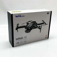 Wipkviey B12 Faltbar Drohne mit kamera 4k, RC Quadrocopter mit GPS und Optischer Fluss-Modus, Bürstenlos Motor, Follow-Me, 50 Mins Lange Flugzeit mit 2 Batterien, für Anfänger Junge Erwachsene