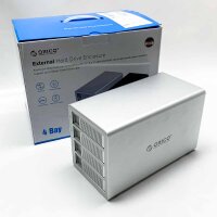 ORICO Aluminum Alloy 4 Bay Hard Drive Docking Station for...