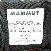 Mammut Mens Ultimate Pro Low Gtx Men Trekking Hiking Shoes, freesia, 43 1/3