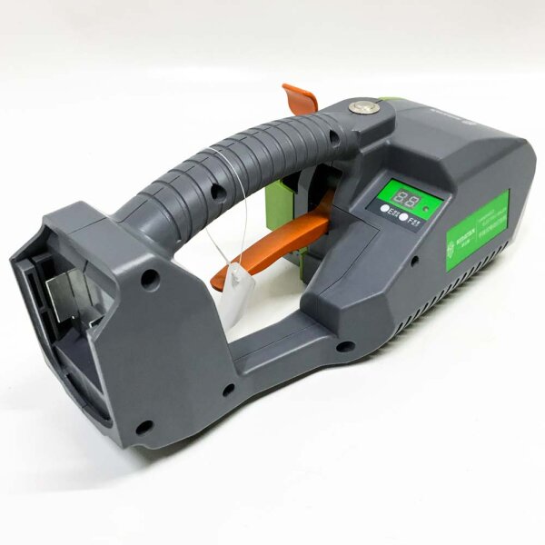 Produktbild von GOYOJO Elektrische Umreifungsmaschine – Batteriebetrieben, Für PP/PET-Gurt 9-16mm, 60-3200N Zugkraft – Bis 700 Riemen Pro Ladung