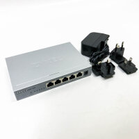 Zyxel Switch Unmanaged Multi-Gigabit 2,5G mit 5 Ports...