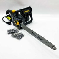 DOVAMAN 2400W electric chainsaw, with auto-tension SDS...