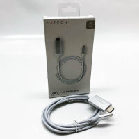 SATECHI Aluminium Type-C HDMI Kabel 4K 60Hz - Für...