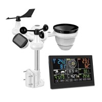 PetierWeit WLAN weather station with wind gauge and rain...