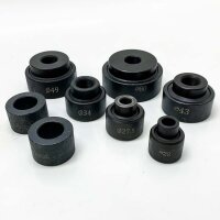 KATSU Hydraulic Sheet Metal Punch Set, Hydraulic Hole Punch Metal Punch Knockout Punch Kit Pump Electric Cable Duct Hole Digger 405193