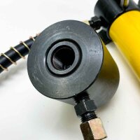 KATSU Hydraulic Sheet Metal Punch Set, Hydraulic Hole Punch Metal Punch Knockout Punch Kit Pump Electric Cable Duct Hole Digger 405193