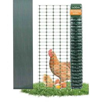 Ezcasch 50m chicken fence (100g/㎡ 1m high) close-meshed...