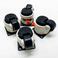 W B D WEIBIDA Heavy Duty Furniture Castors with...