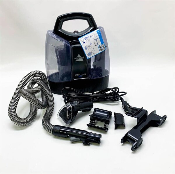 BISSELL Wasch-Sauger 3724N, SpotClean Plus, leicht & kompakt, Dual-Tank, 12kPa, 330 W, beutellos, reinigt Flecken auf Teppich, Polster,Treppe & Autositz