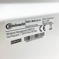 BAUKNECHT Mikrowelle MWO 201 B (mit Dellen, oben), Mikrowelle, 20 l