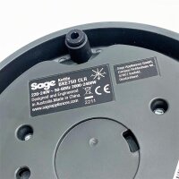 SAGE Wasserkocher the Crystal Clear, SKE750CLR, 1,7 l, 2400W