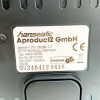 HANSEATIC Heißluftfritteuse HAF212600D 39156050 2in1, 2600 W, XXL-Volumen 9L mit Dörrfunktion, 2 Einschüben und Touchdisplay.