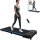 Treadmill for Home, Walking Pad, Treadmill Desk, 1-8 km/h 550W Motor with Remote Control and LCD Display (Blue)