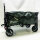 Sekey Folding Trolley with Expandable Tailgate 135L and 200L Beach Trolley Large Wheels 4 Direction Foldable 150kg SE4019 Gray