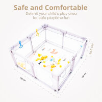 Akeraq Baby Playpen Baby Playpen 150x150cm Padded Baby...