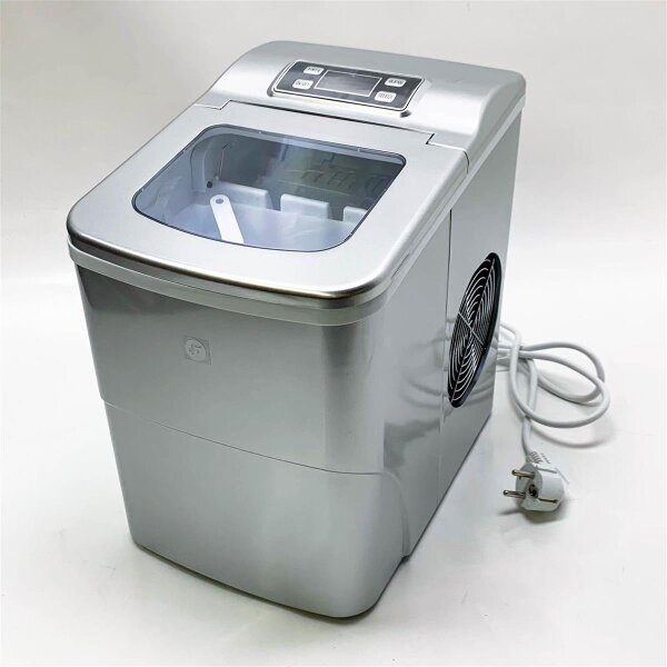 FOOING Ice Maker Cube Machine Ice Maker Ice Cube Machine Ice Cube Machine with Ice Scoop and Basket LED Display Ice Cube Makers for Home Bar