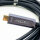 GeoHN.G Fully Functional Fiber Optic Cable USB-C to USB-C 10m, 5Gbps USB 3.2 Video Cable with PD 60W, Supports 2-Lane DP1.4 and 4K@60Hz Video Output for VR, Webcam, TV, Laptop, Video Conference