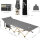 Sportneer camp bed, folding bed with cushion, 188 x 71 cm, 204 kg set of camping bed, folding camp bed, XXL with foldable mattress, camping for adults, outdoor, garden, camping, travel, indoor