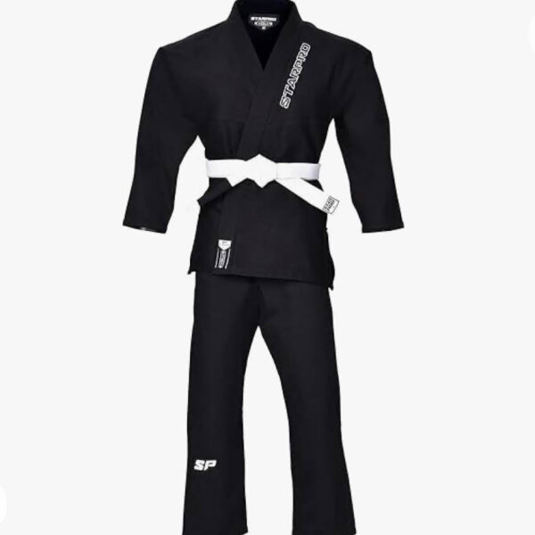 Starpro Evolve Childrens BJJ Gi 350 grams (C2: Height: 1.37-1.49 meters) - Power Cotton Blend - Preshrunk Professional Martial Arts Kimono for Training and Competition - Boys & Girls