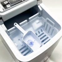 FOOING HZB-12/B ice cube maker cube machine (with scratches) ice machine ice cube machine ice cube machine with ice scoop and basket LED display ice cube maker for the home bar