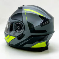 ACERBIS Serel Helm 22.06 Schwarz und Gelb Mehl...