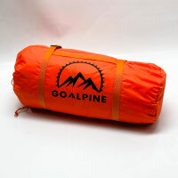 GOALPINE® Expedition I Utraleichtes Zelt für 1-2 Personen | Wasserfest sowie Winddicht | kleines Verpackmaß | für Trekking oder Festivals | Outdoor Camping 4 Jahreszeiten