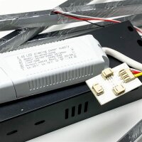 Diossad Modern LED Ceiling Light, Dimmable 2700-6500k with Remote Control Ceiling Lamp 59w, Ceiling Lamp for Living Room, Bedroom, Kitchen, Hallway, Balcony, Dining Room