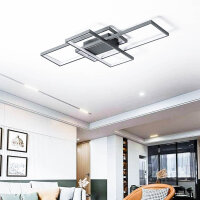 Diossad Modern LED Ceiling Light, Dimmable 2700-6500k...