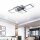 Diossad Modern LED Ceiling Light, Dimmable 2700-6500k with Remote Control Ceiling Lamp 59w, Ceiling Lamp for Living Room, Bedroom, Kitchen, Hallway, Balcony, Dining Room
